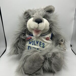 NWT Crunch Wolves Timberwolves Target MN Plush | 1990 CWT Collection
